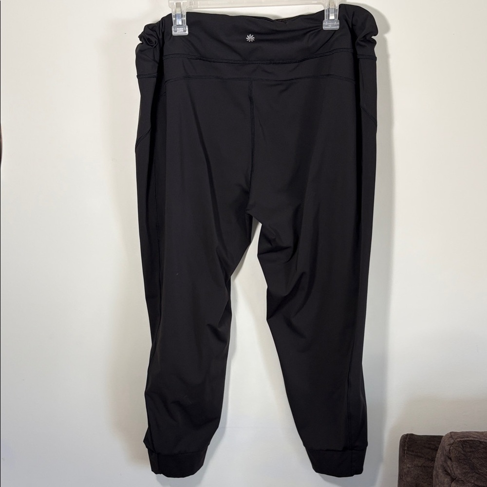 Athleta Rainer Mid Rise Jogger - Black - 2X - Picture 6 of 14
